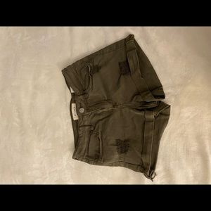 Pac Sun olive shorts